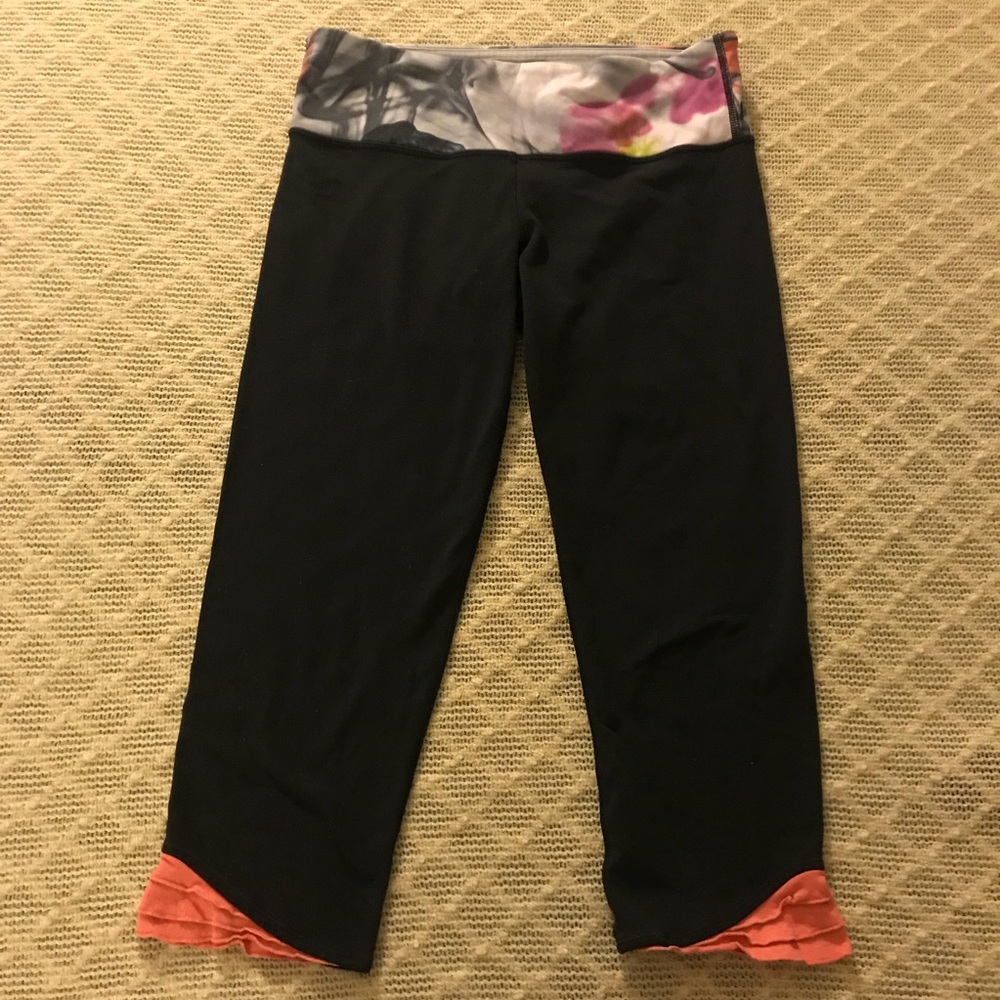 LULULEMON PURE MOVE CROP PANTS Unicorn Tears 6